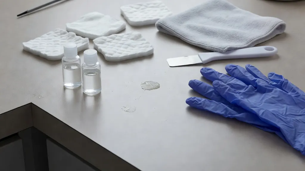 Jak usunąć super glue z blatu