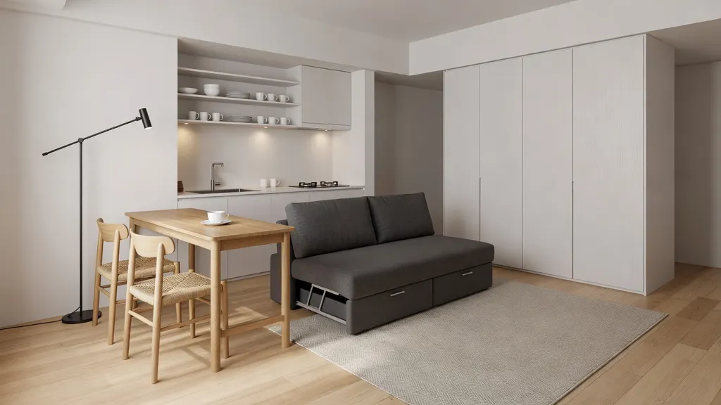 Jak urządzić małe mieszkanie o powierzchni 38 m²?
